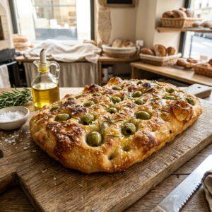 Focaccia Tradicional de Sourdough